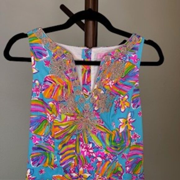 Lilly Pulitzer embroidered dress size 2 - Never worn - Picture 6 of 12